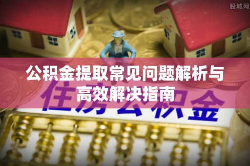 狮潭公积金提取常见问题解析与高效解决指南