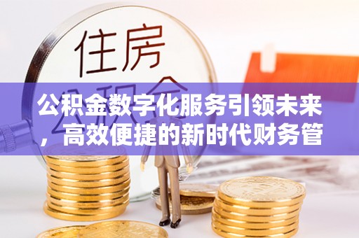 狮潭公积金数字化服务引领未来，高效便捷的新时代财务管理