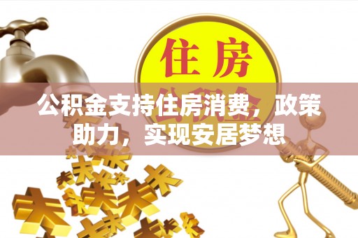 狮潭公积金支持住房消费，政策助力，实现安居梦想