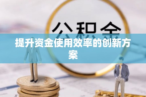 狮潭提升资金使用效率的创新方案