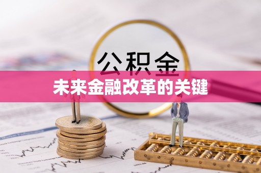 狮潭未来金融改革的关键