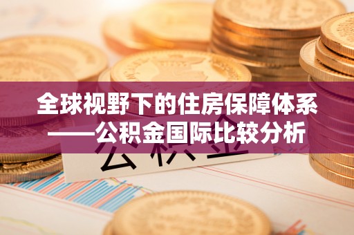 狮潭全球视野下的住房保障体系——公积金国际比较分析