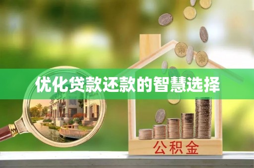 狮潭优化贷款还款的智慧选择