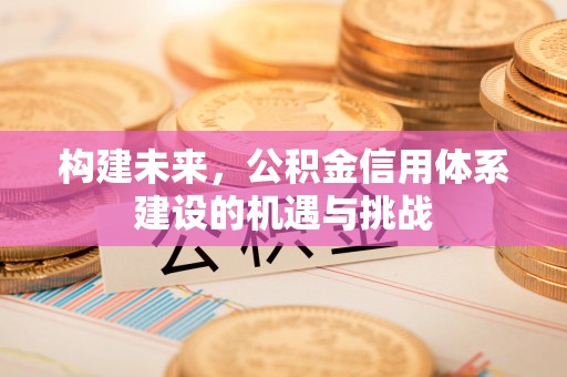 狮潭构建未来，公积金信用体系建设的机遇与挑战