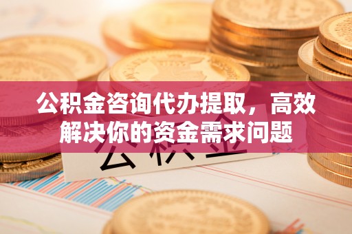 狮潭公积金咨询代办提取，高效解决你的资金需求问题