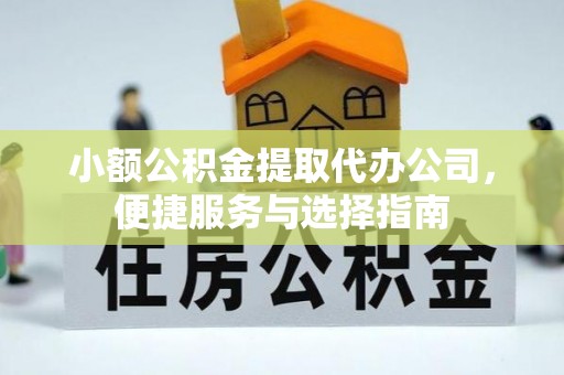 狮潭小额公积金提取代办公司，便捷服务与选择指南