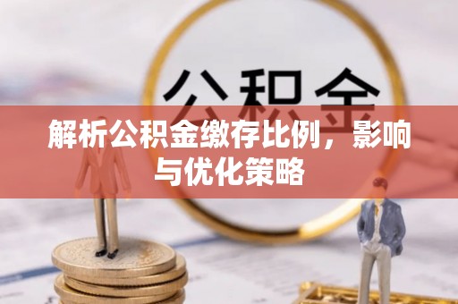 狮潭解析公积金缴存比例，影响与优化策略