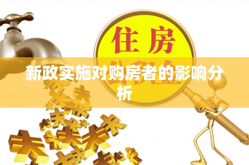 狮潭新政实施对购房者的影响分析