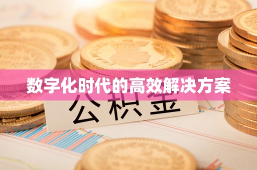 狮潭数字化时代的高效解决方案